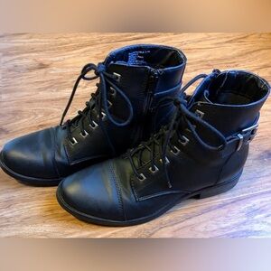 Madden Women's Black Ankle Boots Size 7.5